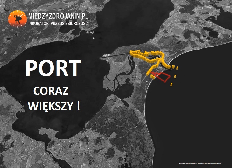 PORT rośnie w oczach. Powiększenie granic. ANALIZA 3D - WIDEO PORT rośnie w oczach. Powiększenie granic. ANALIZA 3D - WIDEO